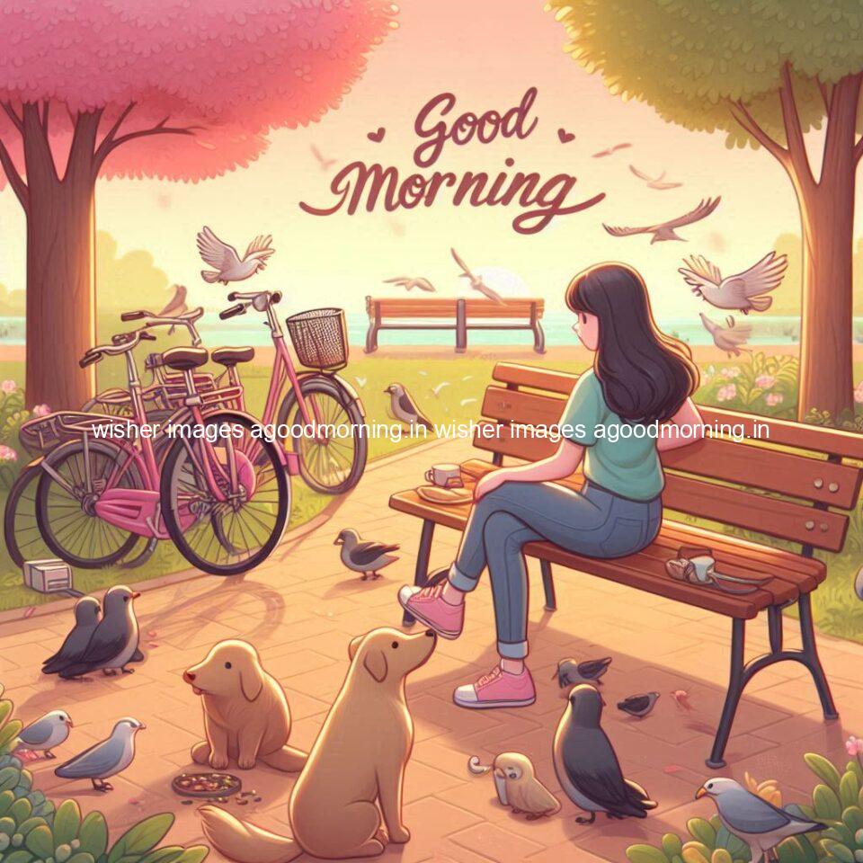 125+ Good Morning Girl Images Free Download 120 How do you say good morning girl amazing park road garden in morning time ()