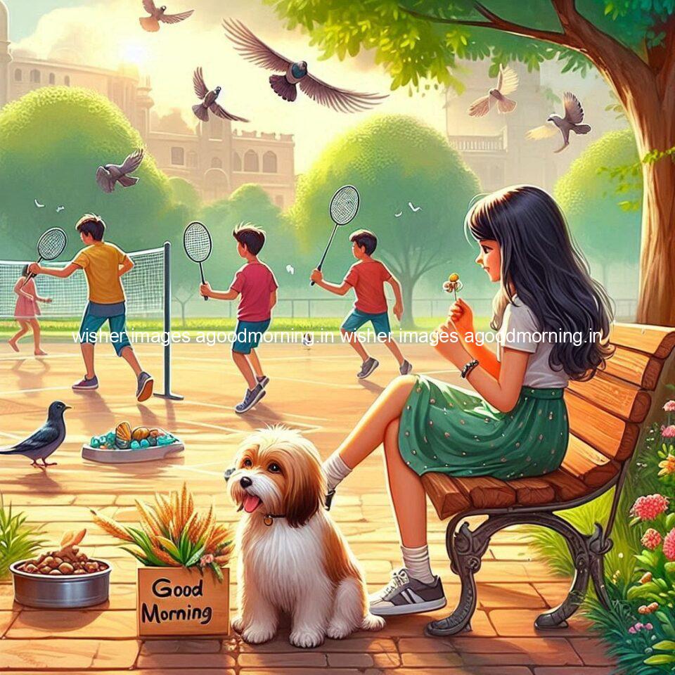 125+ Good Morning Girl Images Free Download 20 How do you say good morning girl amazing park road garden in morning time ()