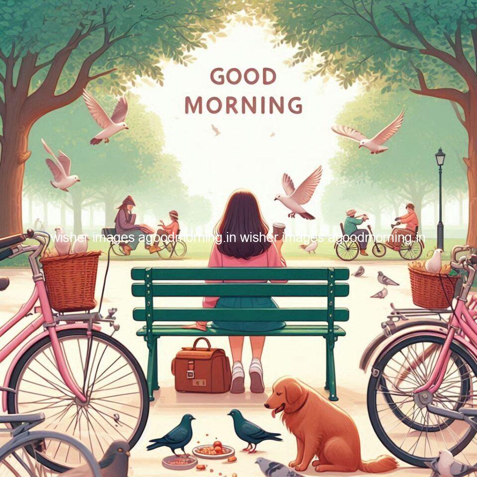125+ Good Morning Girl Images Free Download 3 How do you say good morning girl amazing park road garden in morning time ()