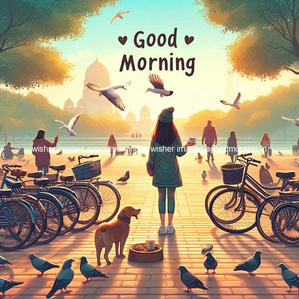 125+ Good Morning Girl Images Free Download 4 How do you say good morning girl amazing park road garden in morning time ()