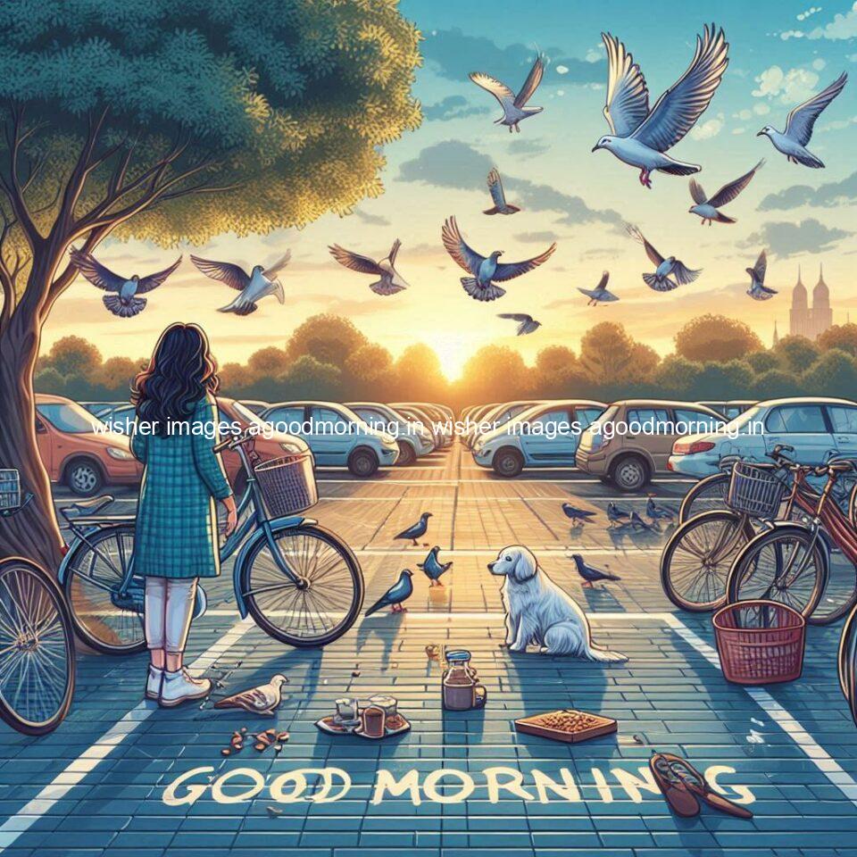 125+ Good Morning Girl Images Free Download 7 How do you say good morning girl amazing park road garden in morning time ()