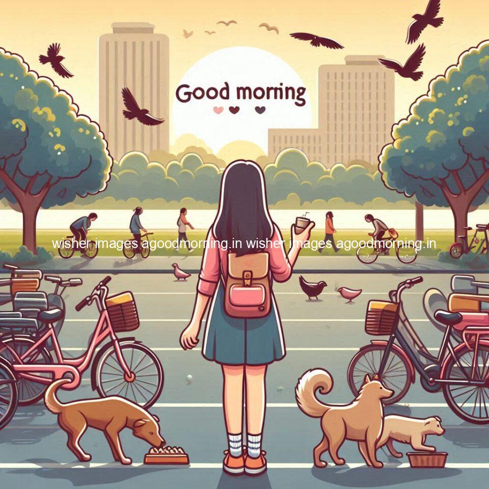 125+ Good Morning Girl Images Free Download 109 How do you say good morning girl amazing park road garden in morning time ()