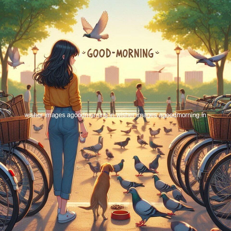 125+ Good Morning Girl Images Free Download 99 How do you say good morning girl amazing park road garden in morning time ()