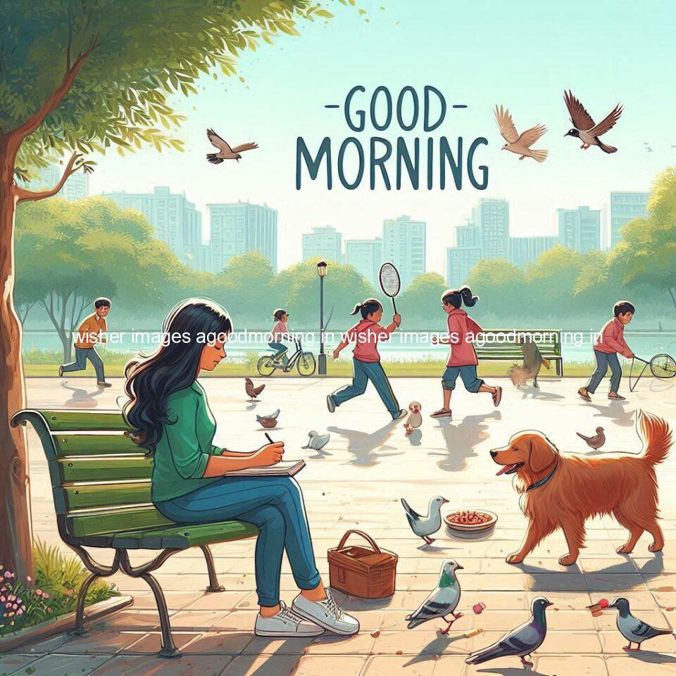 125+ Good Morning Girl Images Free Download 92 How do you say good morning girl amazing park road garden in morning time ()