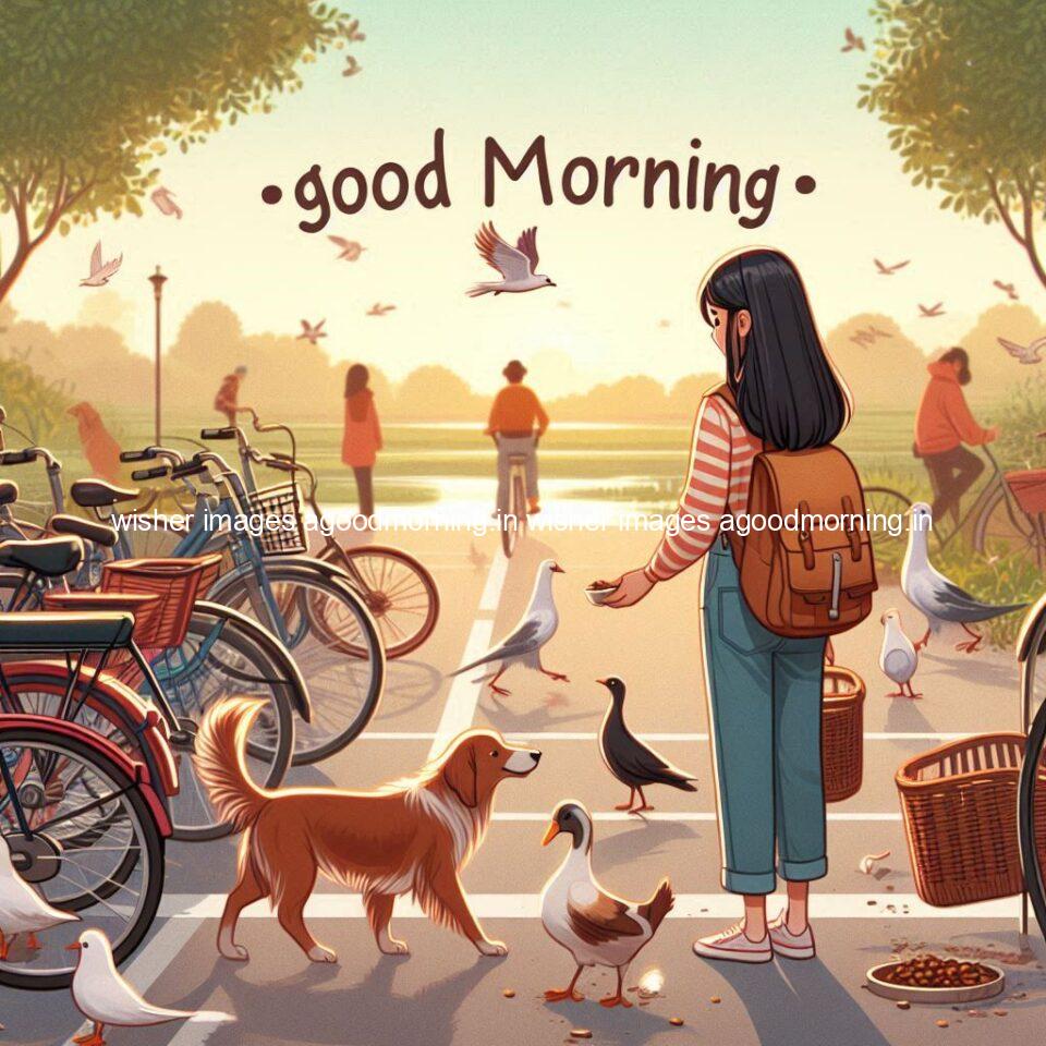125+ Good Morning Girl Images Free Download 90 How do you say good morning girl amazing park road garden in morning time ()