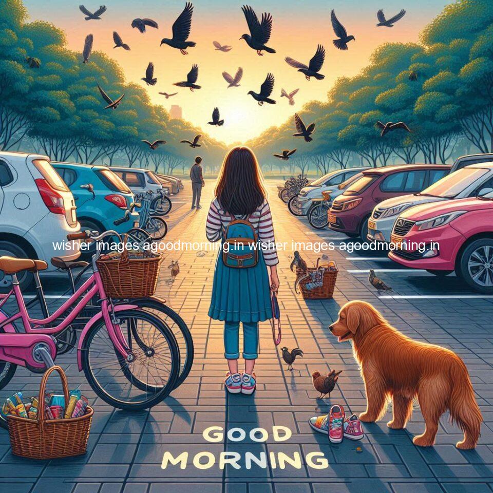 125+ Good Morning Girl Images Free Download 89 How do you say good morning girl amazing park road garden in morning time ()