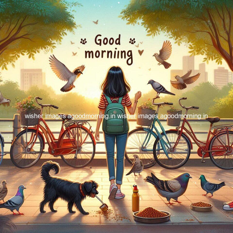 125+ Good Morning Girl Images Free Download 86 How do you say good morning girl amazing park road garden in morning time ()