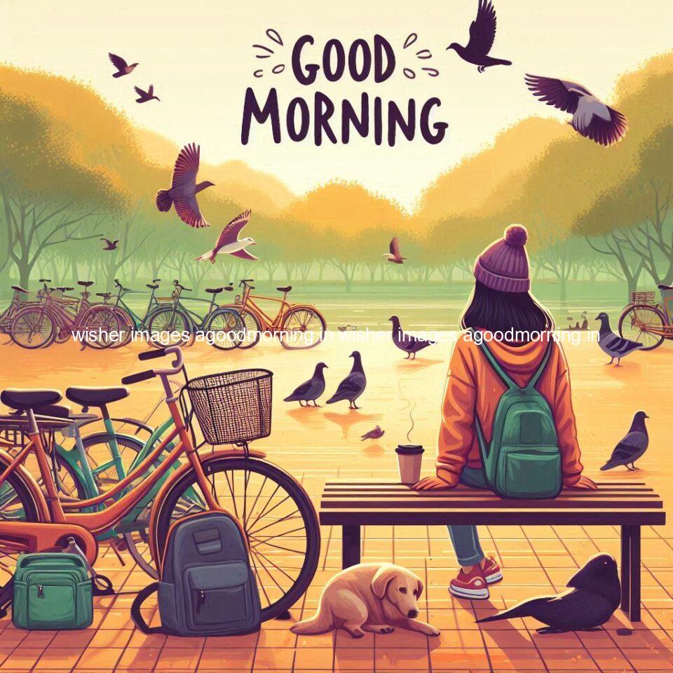 125+ Good Morning Girl Images Free Download 73 How do you say good morning girl amazing park road garden in morning time ()