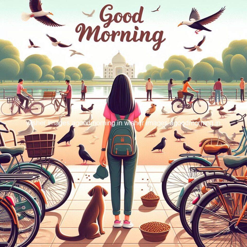 125+ Good Morning Girl Images Free Download 59 How do you say good morning girl amazing park road garden in morning time ()