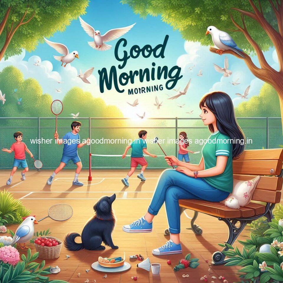 125+ Good Morning Girl Images Free Download 114 How do you say good morning girl amazing park road garden in morning time ()