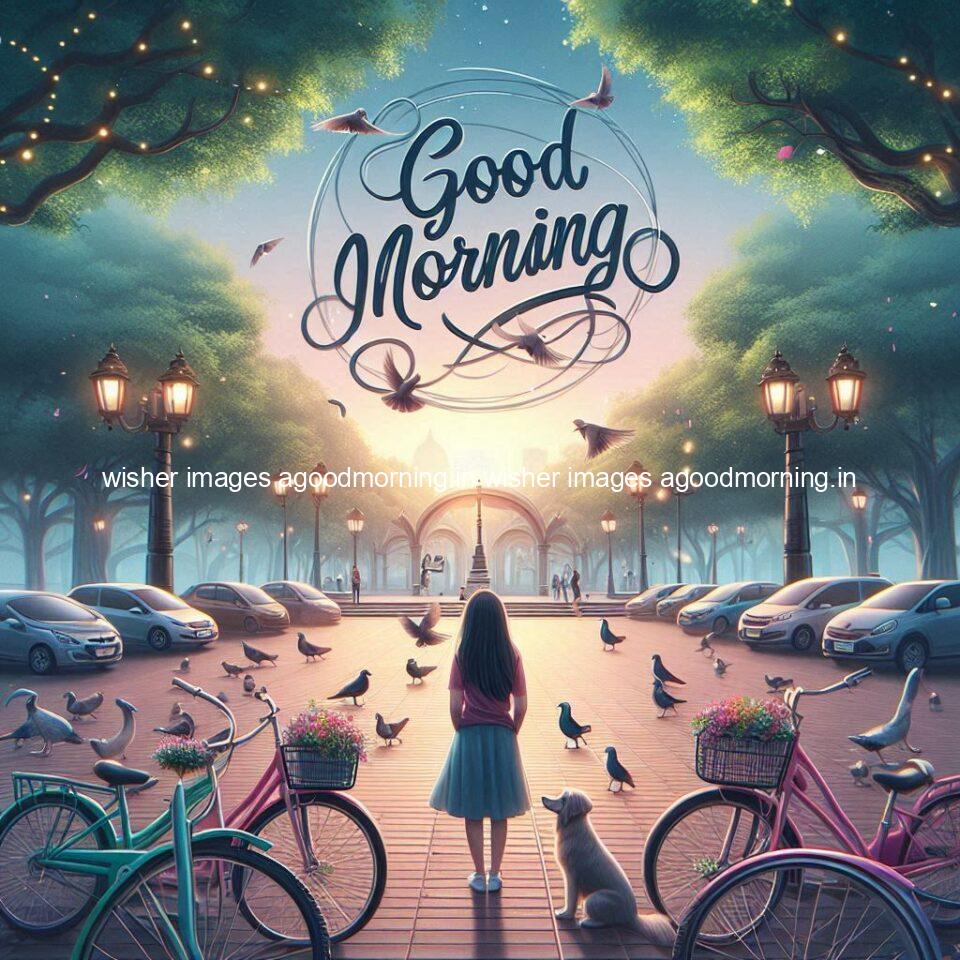 125+ Good Morning Girl Images Free Download 43 How do you say good morning girl amazing park road garden in morning time ()