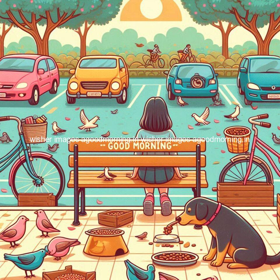 125+ Good Morning Girl Images Free Download 37 How do you say good morning girl amazing park road garden in morning time ()