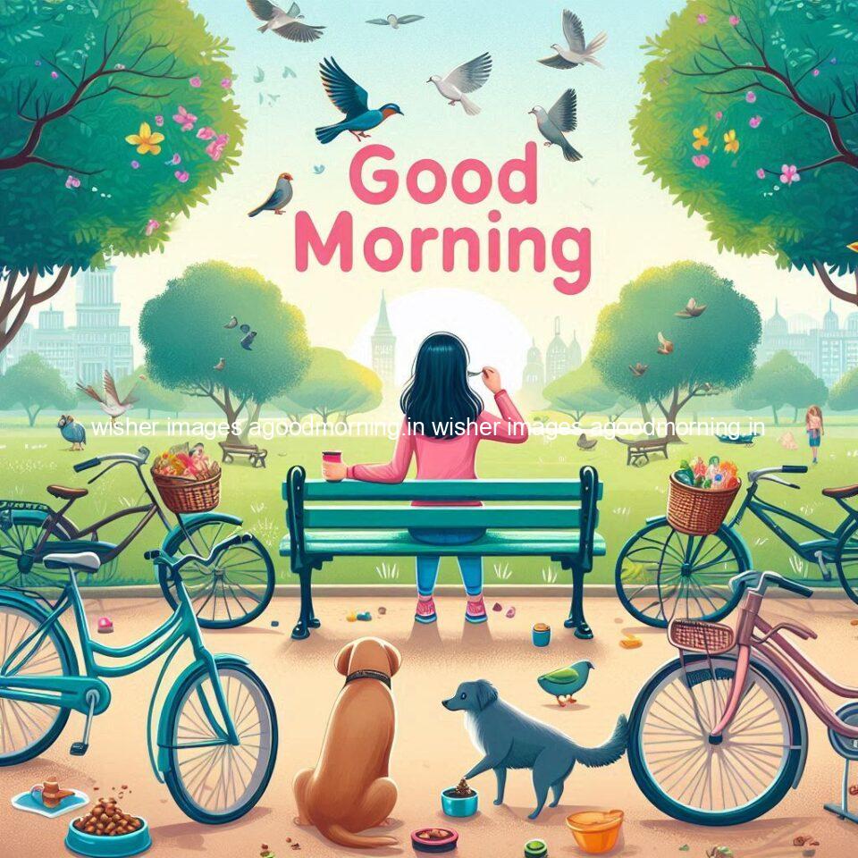 125+ Good Morning Girl Images Free Download 34 How do you say good morning girl amazing park road garden in morning time ()