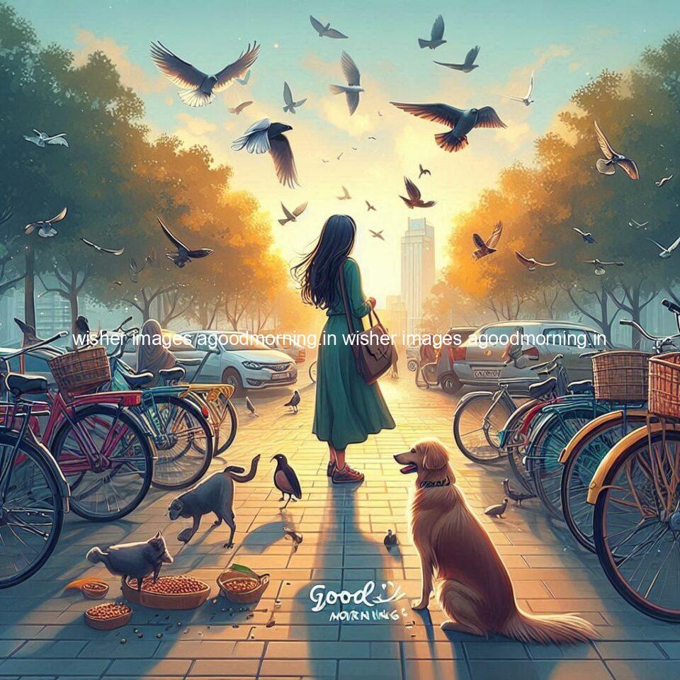 125+ Good Morning Girl Images Free Download 28 How do you say good morning girl amazing park road garden in morning time ()