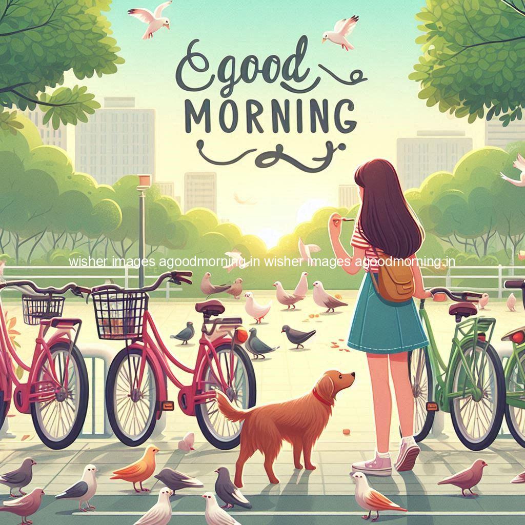 125+ Good Morning Girl Images Free Download 3 How do you say good morning girl amazing park road garden in morning time ()