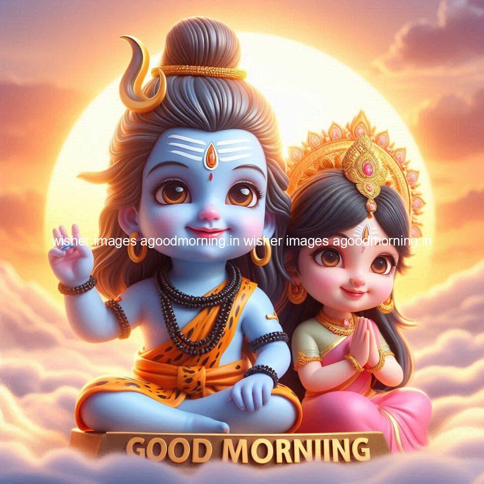 good morning shiva images with amzing love vibes with beautiful background load shiva parvati images sati images ()