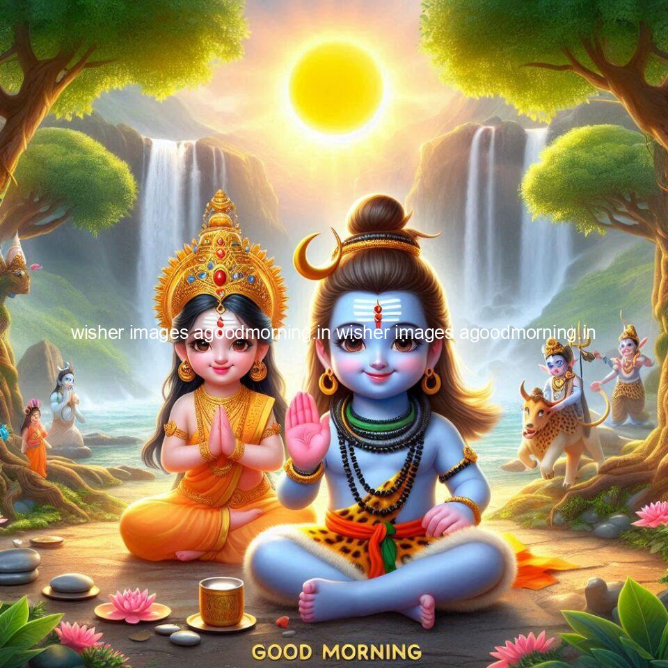 120+ Load shiva Good morning images Free Download & Share 54 good morning shiva images with amzing love vibes with beautiful background load shiva parvati images sati images ()