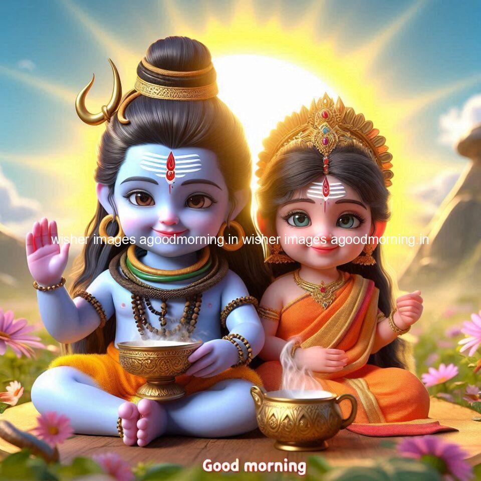 120+ Load shiva Good morning images Free Download & Share 56 good morning shiva images with amzing love vibes with beautiful background load shiva parvati images sati images ()