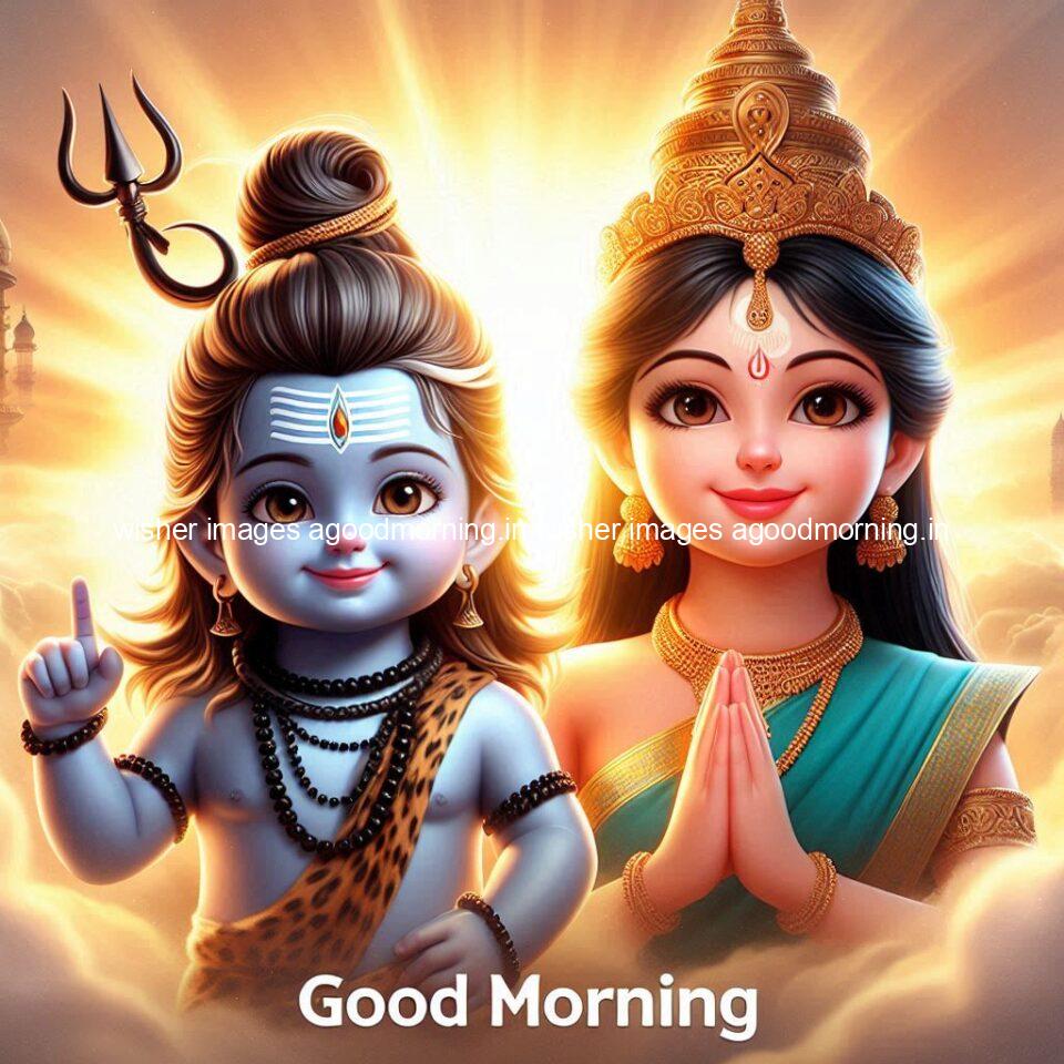 good morning shiva images with amzing love vibes with beautiful background load shiva parvati images sati images ()