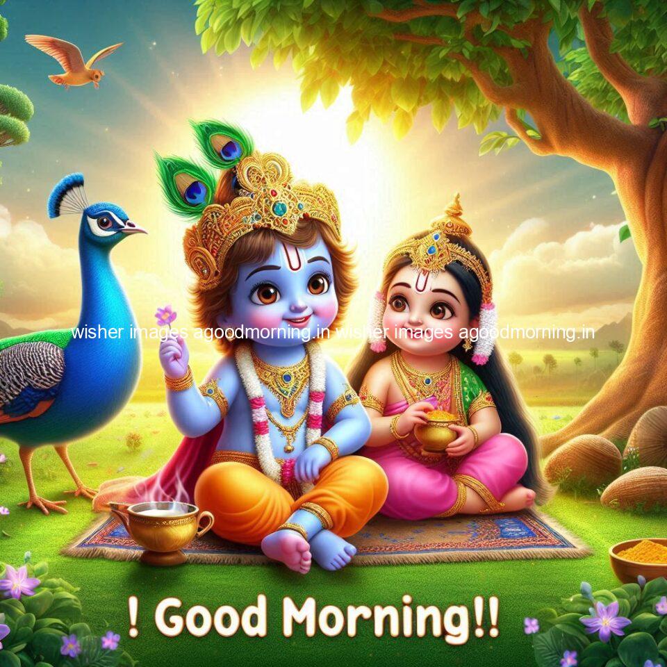 krishna-cartoon-images-hd-wallpapers-beautiful-garden-with-sun-rise-behind-he-krishna-ji-with-peacock-are-seating-66-960x960 105+ krishna Cartoon Images HD Wallpapers Free Download