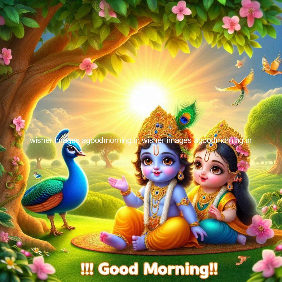 krishna-cartoon-images-hd-wallpapers-beautiful-garden-with-sun-rise-behind-he-krishna-ji-with-peacock-are-seating-68-960x960 105+ krishna Cartoon Images HD Wallpapers Free Download