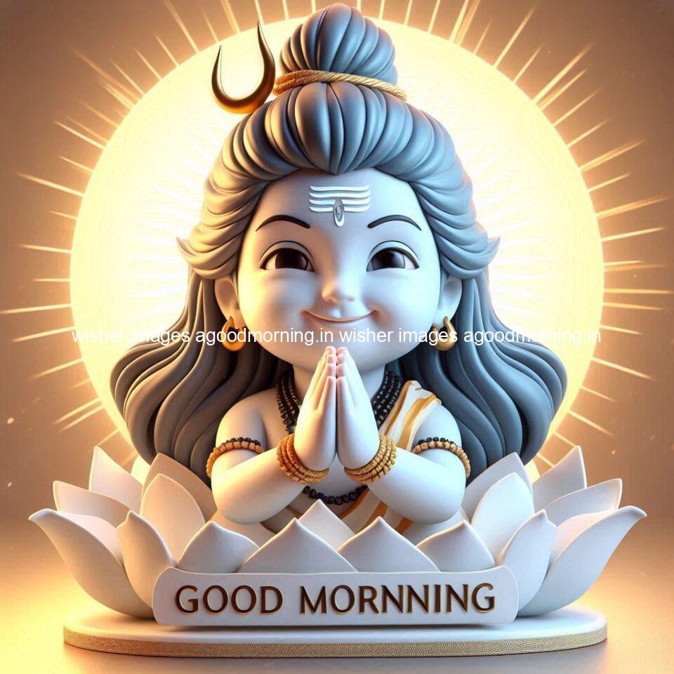 120+ Load shiva Good morning images Free Download & Share 2 load shiva kids good morning shiv images beautiful background behind the shiva sun is placed ()