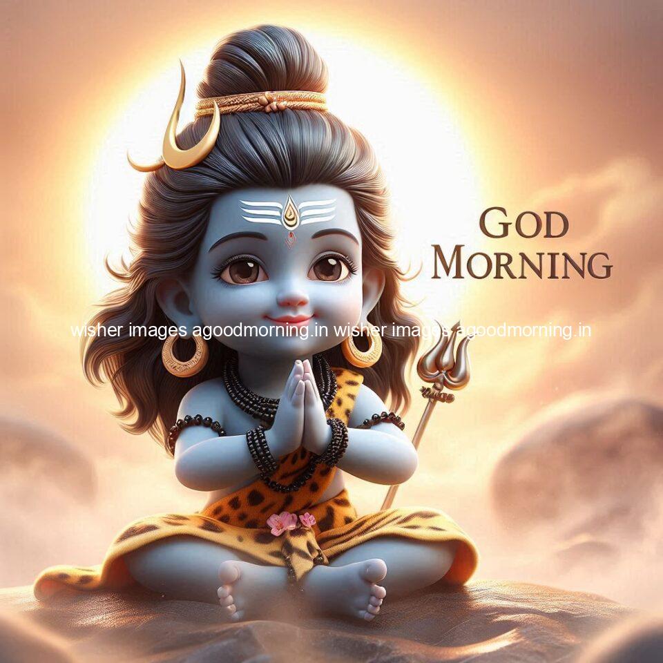 120+ Load shiva Good morning images Free Download & Share 23 load shiva kids good morning shiv images beautiful background behind the shiva sun is placed ()