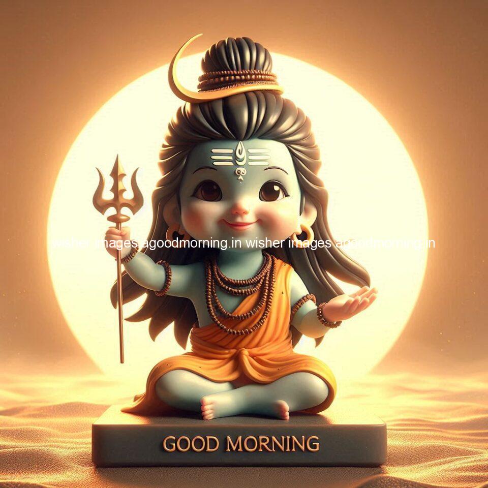 120+ Load shiva Good morning images Free Download & Share 28 load shiva kids good morning shiv images beautiful background behind the shiva sun is placed ()