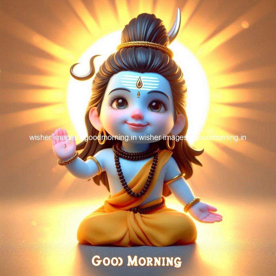 120+ Load shiva Good morning images Free Download & Share 4 load shiva kids good morning shiv images beautiful background behind the shiva sun is placed ()