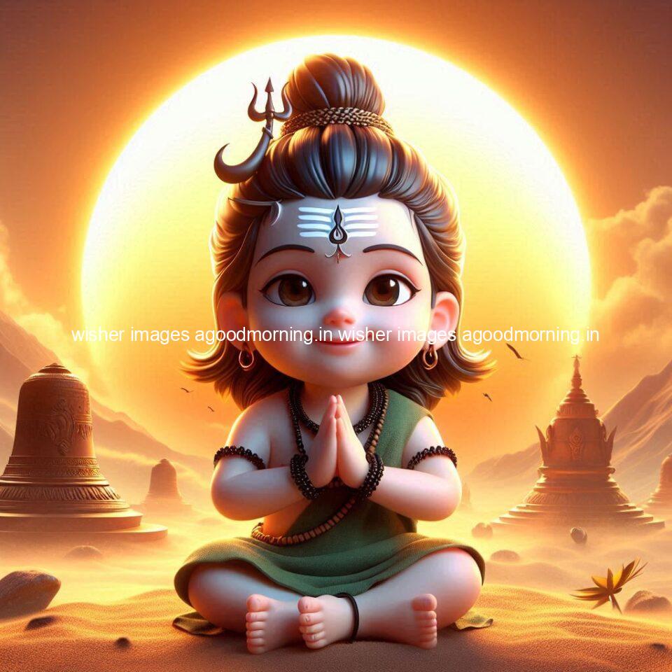 120+ Load shiva Good morning images Free Download & Share 7 load shiva kids good morning shiv images beautiful background behind the shiva sun is placed ()