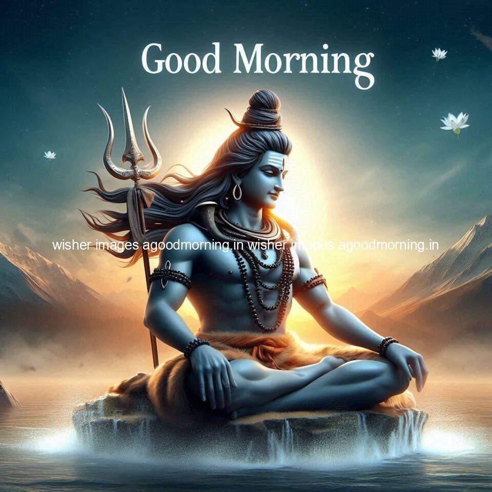120+ Load shiva Good morning images Free Download & Share 75 load shiva seating in the mountains yoga images good morning images ()