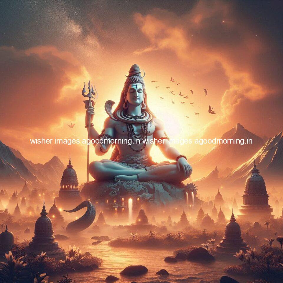 120+ Load shiva Good morning images Free Download & Share 84 load shiva seating in the mountains yoga images good morning images ()