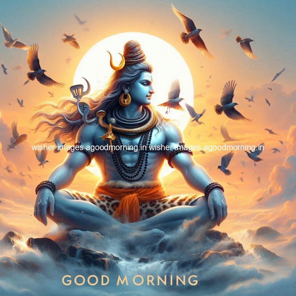120+ Load shiva Good morning images Free Download & Share 90 load shiva seating in the mountains yoga images good morning images ()