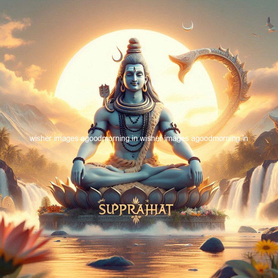 120+ Load shiva Good morning images Free Download & Share 95 load shiva seating in the mountains yoga images good morning images ()