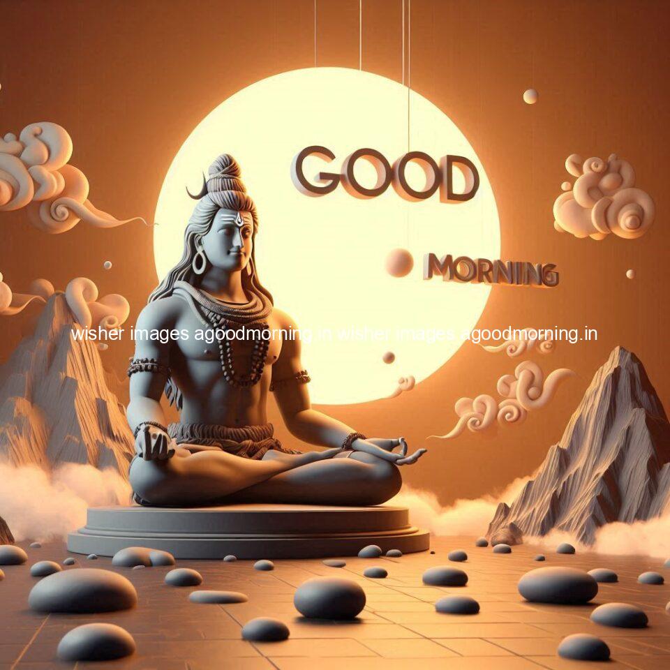 120+ Load shiva Good morning images Free Download & Share 98 load shiva seating in the mountains yoga images good morning images ()
