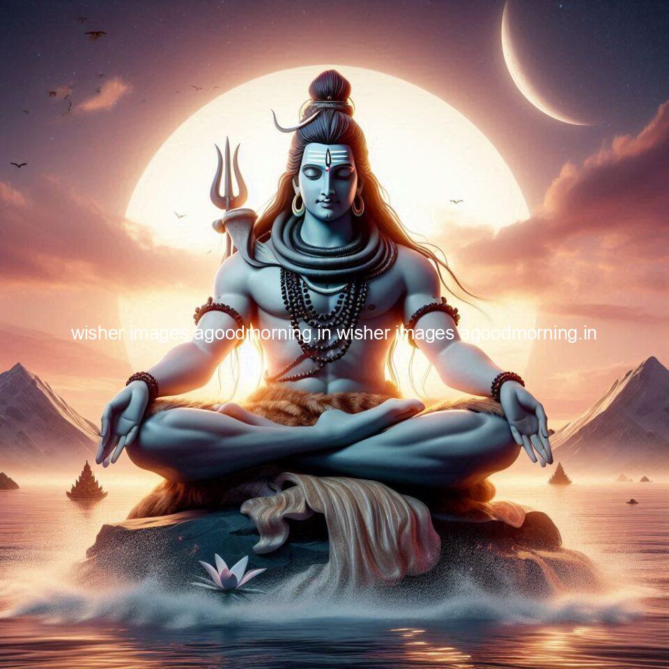 120+ Load shiva Good morning images Free Download & Share 99 load shiva seating in the mountains yoga images good morning images ()