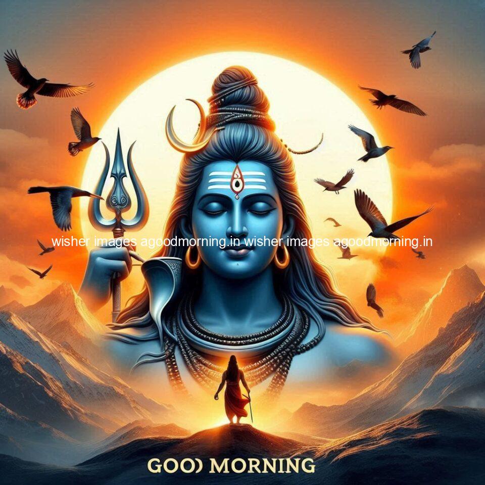 120+ Load shiva Good morning images Free Download & Share 100 load shiva seating in the mountains yoga images good morning images ()