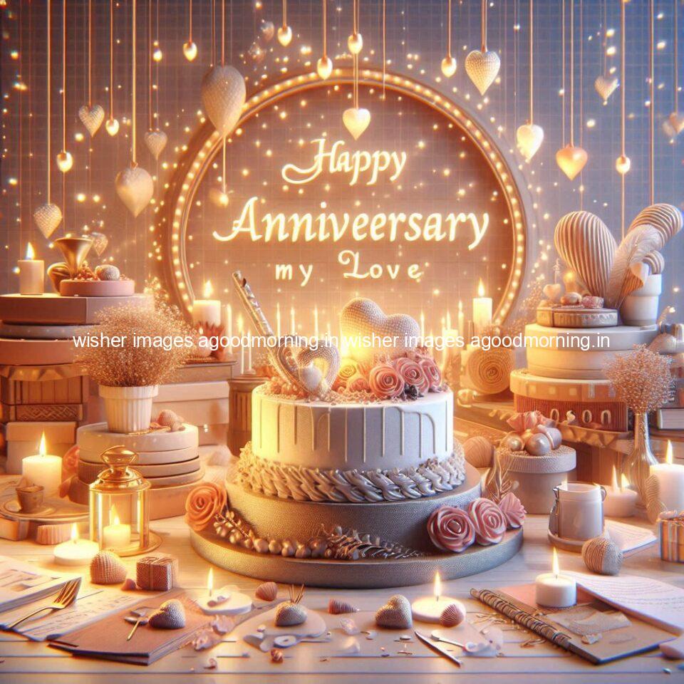 121+ Wedding anniversary wishes for couple Free Download 35 wedding anniversary wishes for couple beautiful cake with couple is enjoy happy anniversary images ()