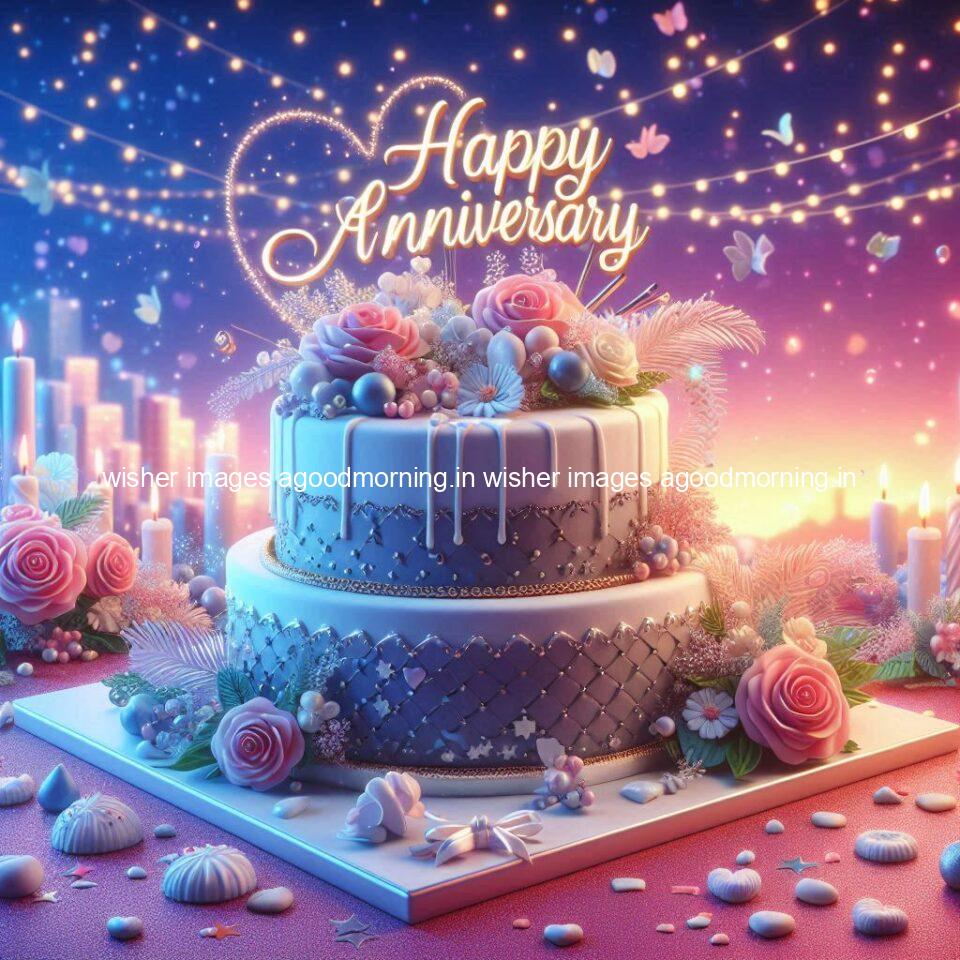 121+ Wedding anniversary wishes for couple Free Download 47 wedding anniversary wishes for couple beautiful cake with couple is enjoy happy anniversary images ()