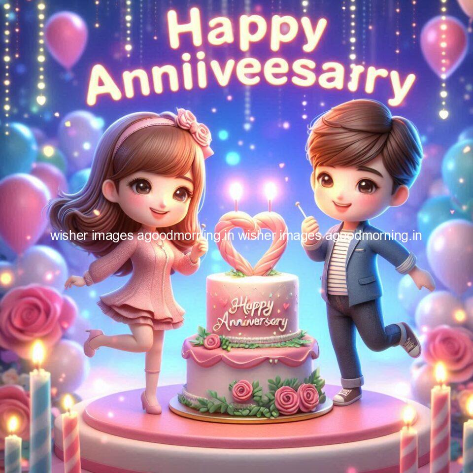 121+ Wedding anniversary wishes for couple Free Download 76 wedding anniversary wishes for couple beautiful cake with couple is enjoy happy anniversary images ()