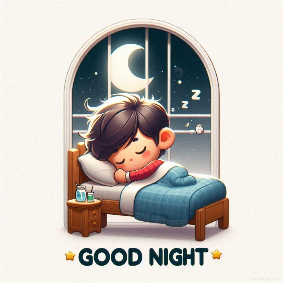 Good night images with sleeping 2024 93 Good night images with sleeping boy and girl sleeping vibes with good night colourful beautiful background ()