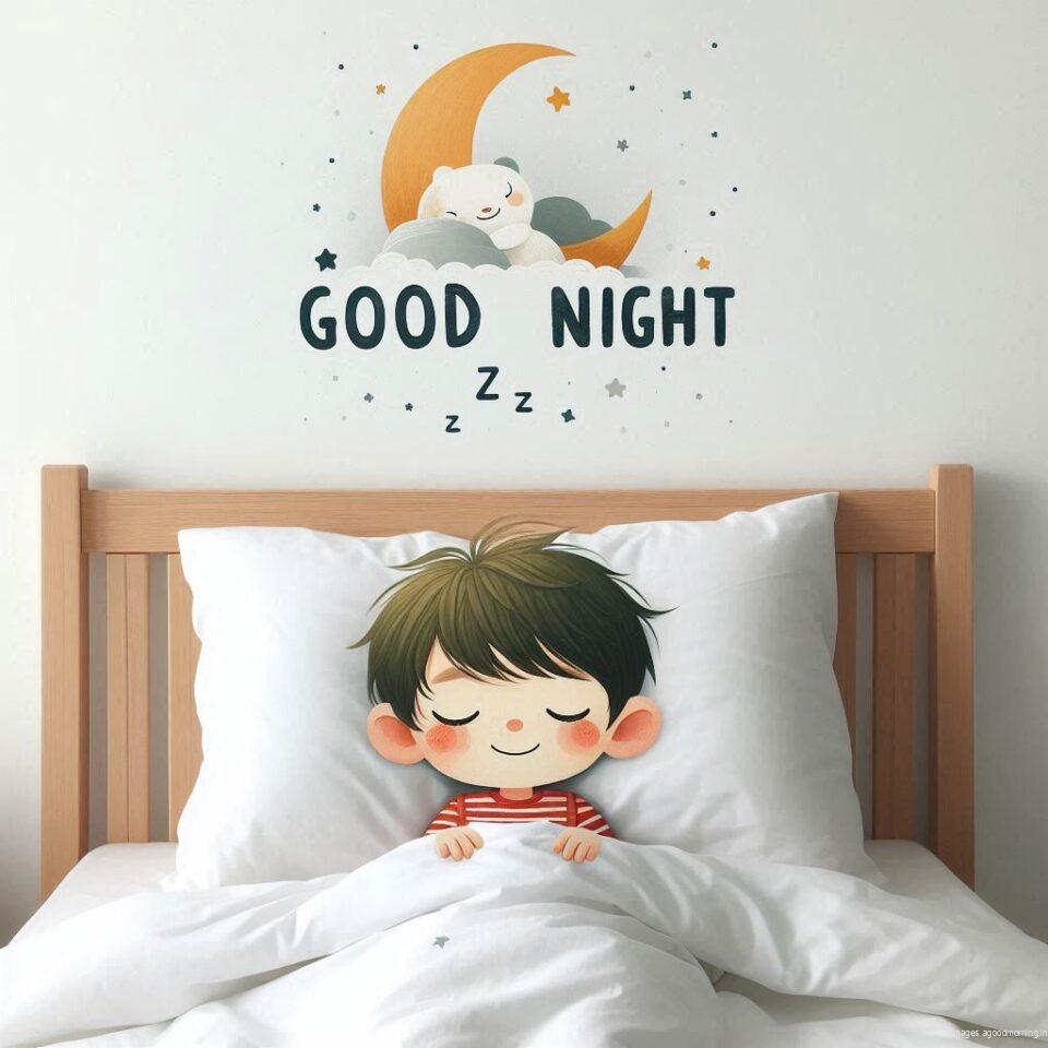 Good night images with sleeping 2024 85 Good night images with sleeping boy and girl sleeping vibes with good night colourful beautiful background ()
