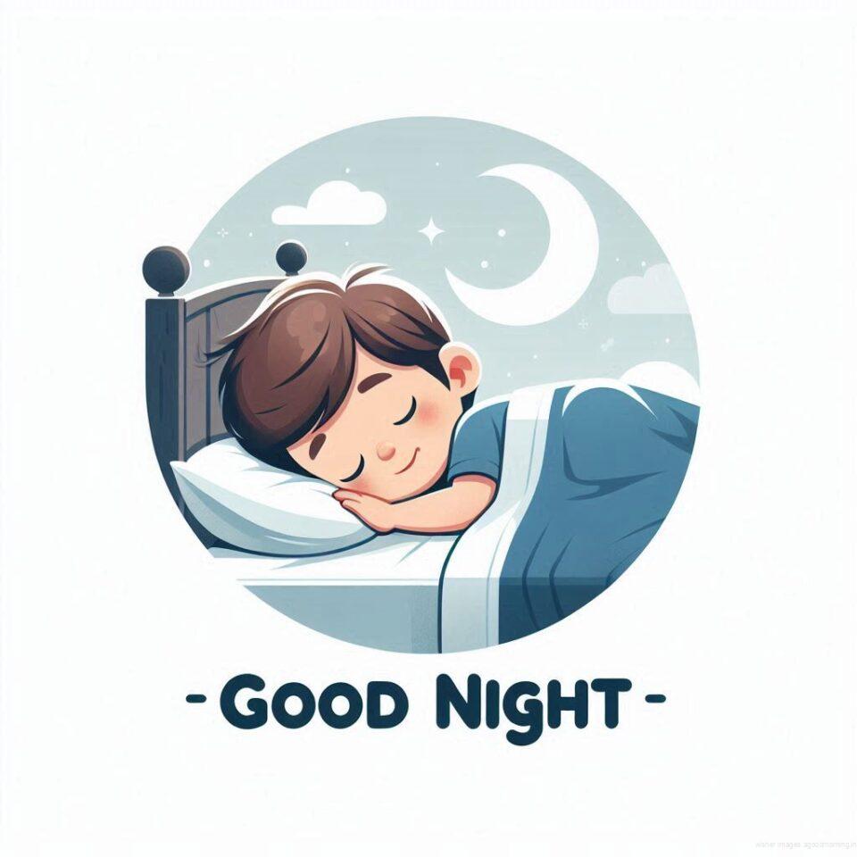 Good night images with sleeping 2024 47 Good night images with sleeping boy and girl sleeping vibes with good night colourful beautiful background ()