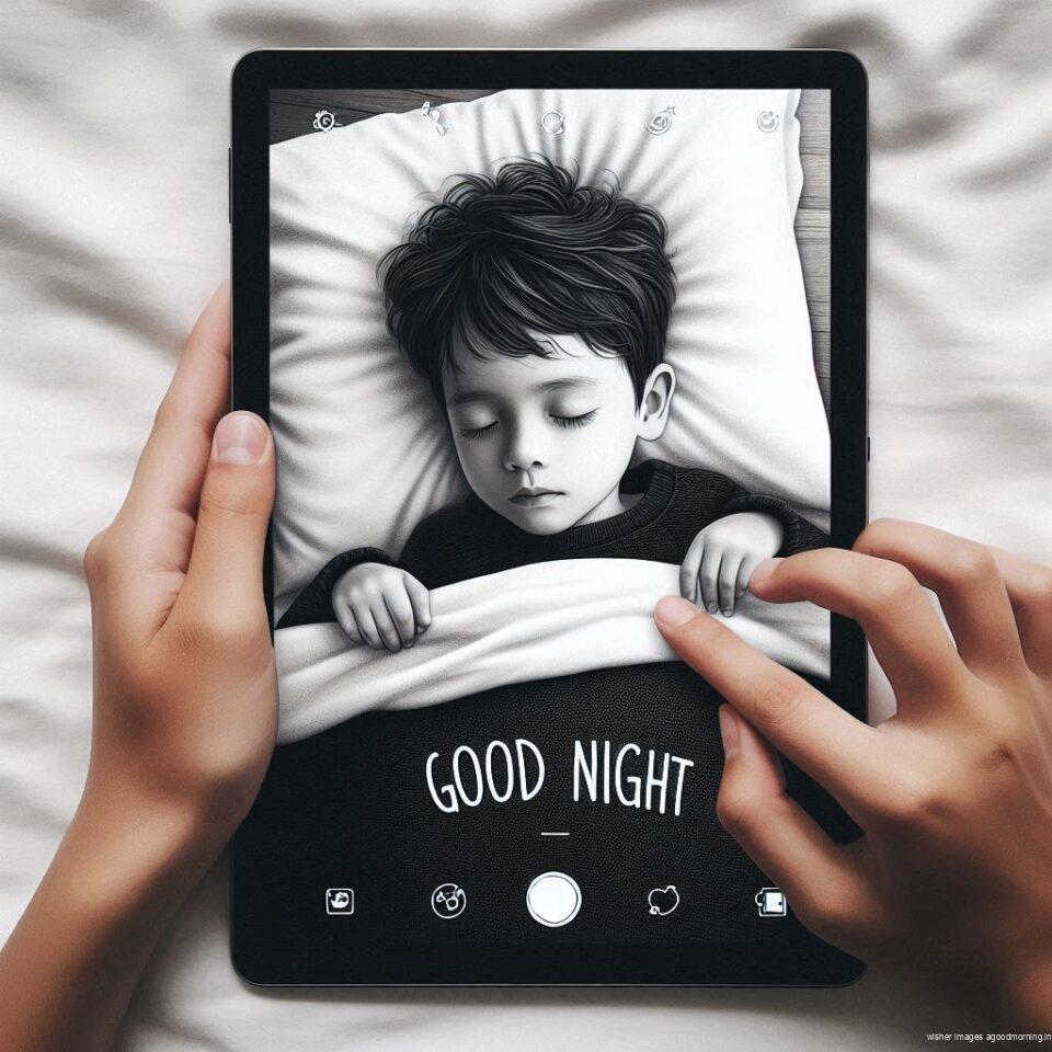 Good night images with sleeping 2024 36 Good night images with sleeping boy and girl sleeping vibes with good night colourful beautiful background ()