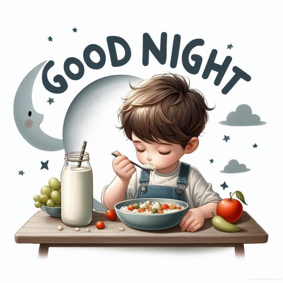 Good night images with sleeping 2024 53 Good night images with sleeping boy and girl sleeping vibes with good night colourful beautiful background ()