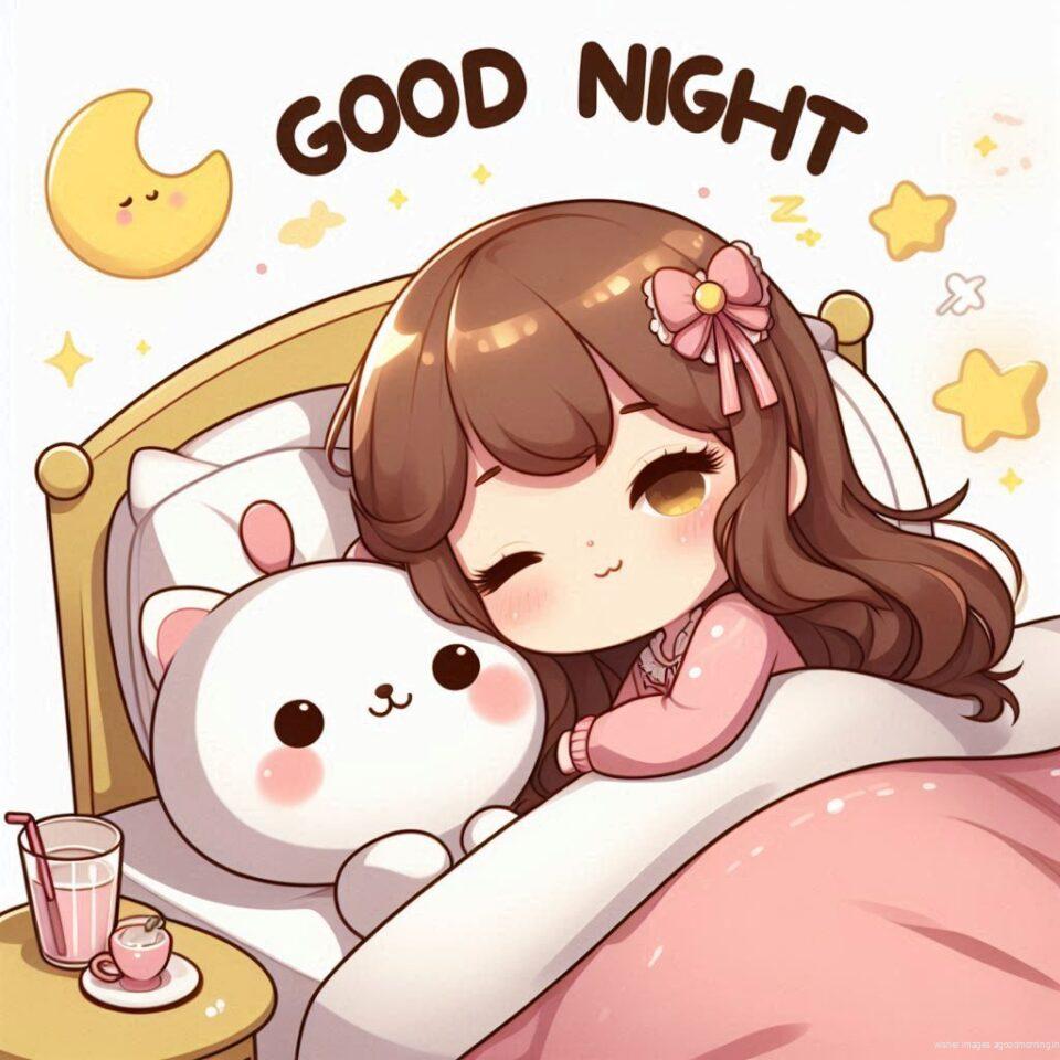 Good night images with sleeping 2024 34 Good night images with sleeping boy and girl sleeping vibes with good night colourful beautiful background ()
