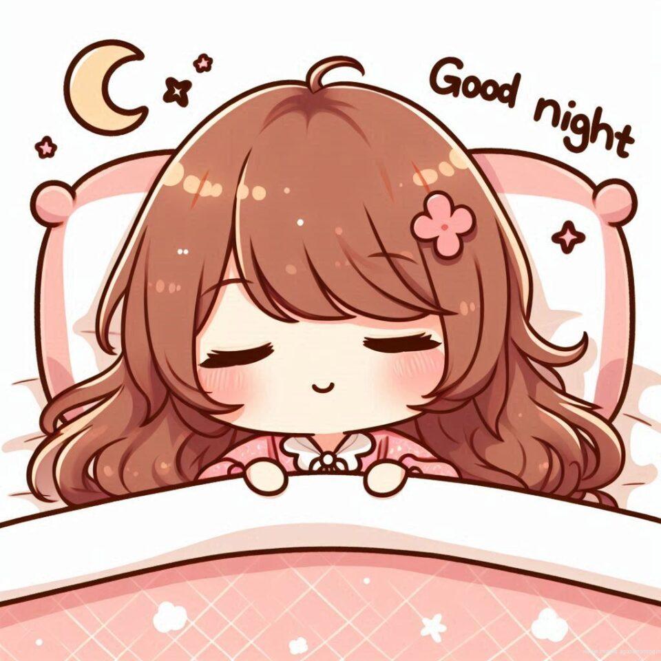 Good night images with sleeping 2024 7 Good night images with sleeping boy and girl sleeping vibes with good night colourful beautiful background ()