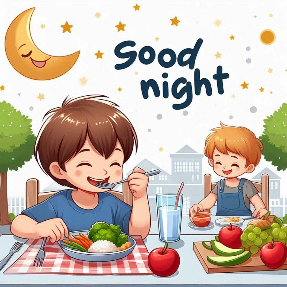Good night images with sleeping 2024 67 Good night images with sleeping boy and girl sleeping vibes with good night colourful beautiful background ()
