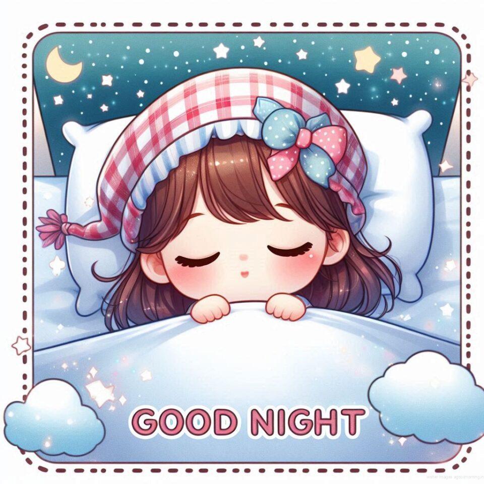 Good night images with sleeping 2024 79 Good night images with sleeping boy and girl sleeping vibes with good night colourful beautiful background ()