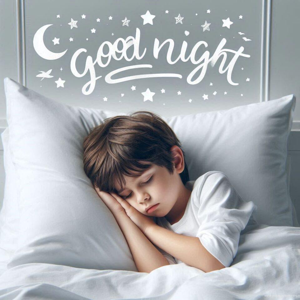 Good night images with sleeping 2024 101 Good night images with sleeping boy and girl sleeping vibes with good night colourful beautiful background ()